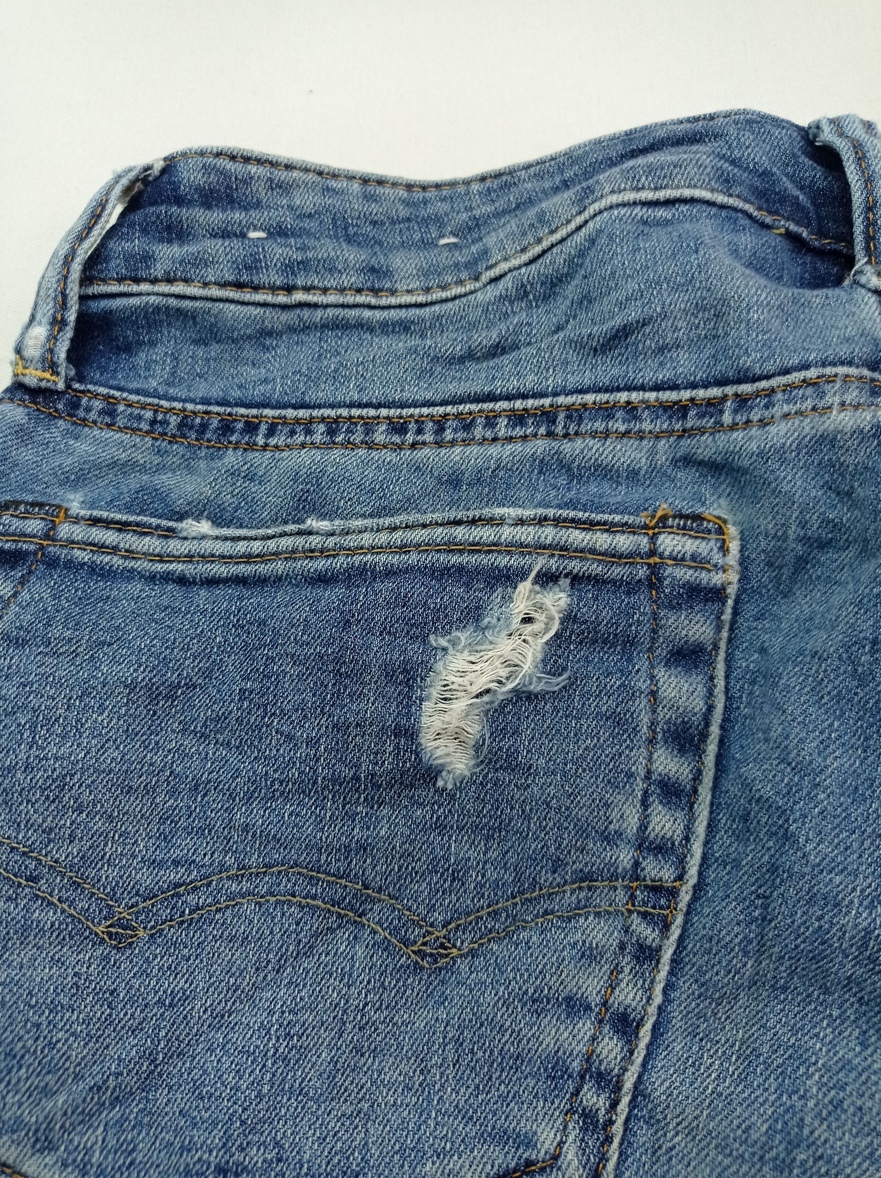 American Eagle Outfitters American Eagle Disstrested Denim Pants Size US 31 - 11 Thumbnail