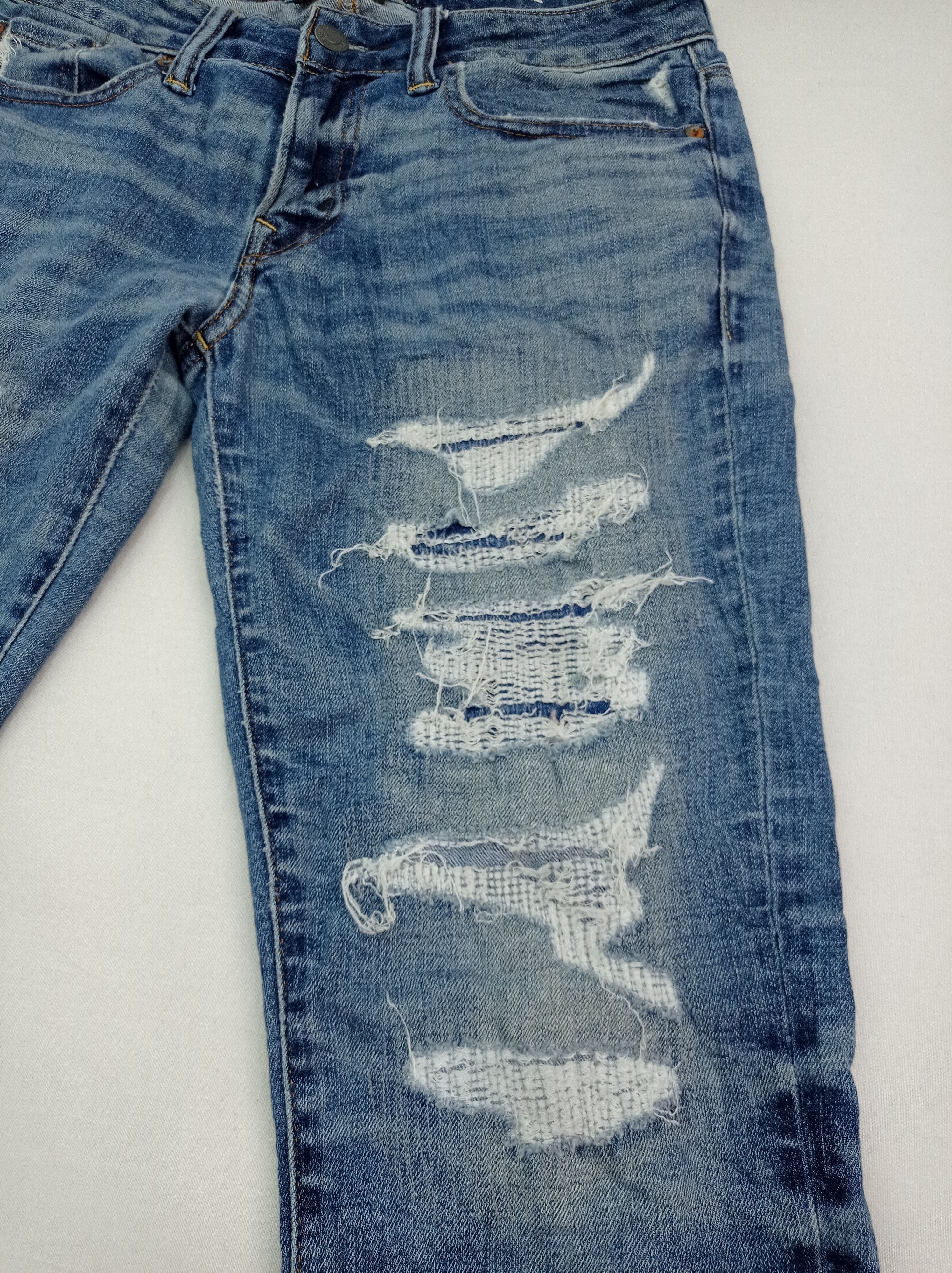 American Eagle Outfitters American Eagle Disstrested Denim Pants Size US 31 - 9 Thumbnail