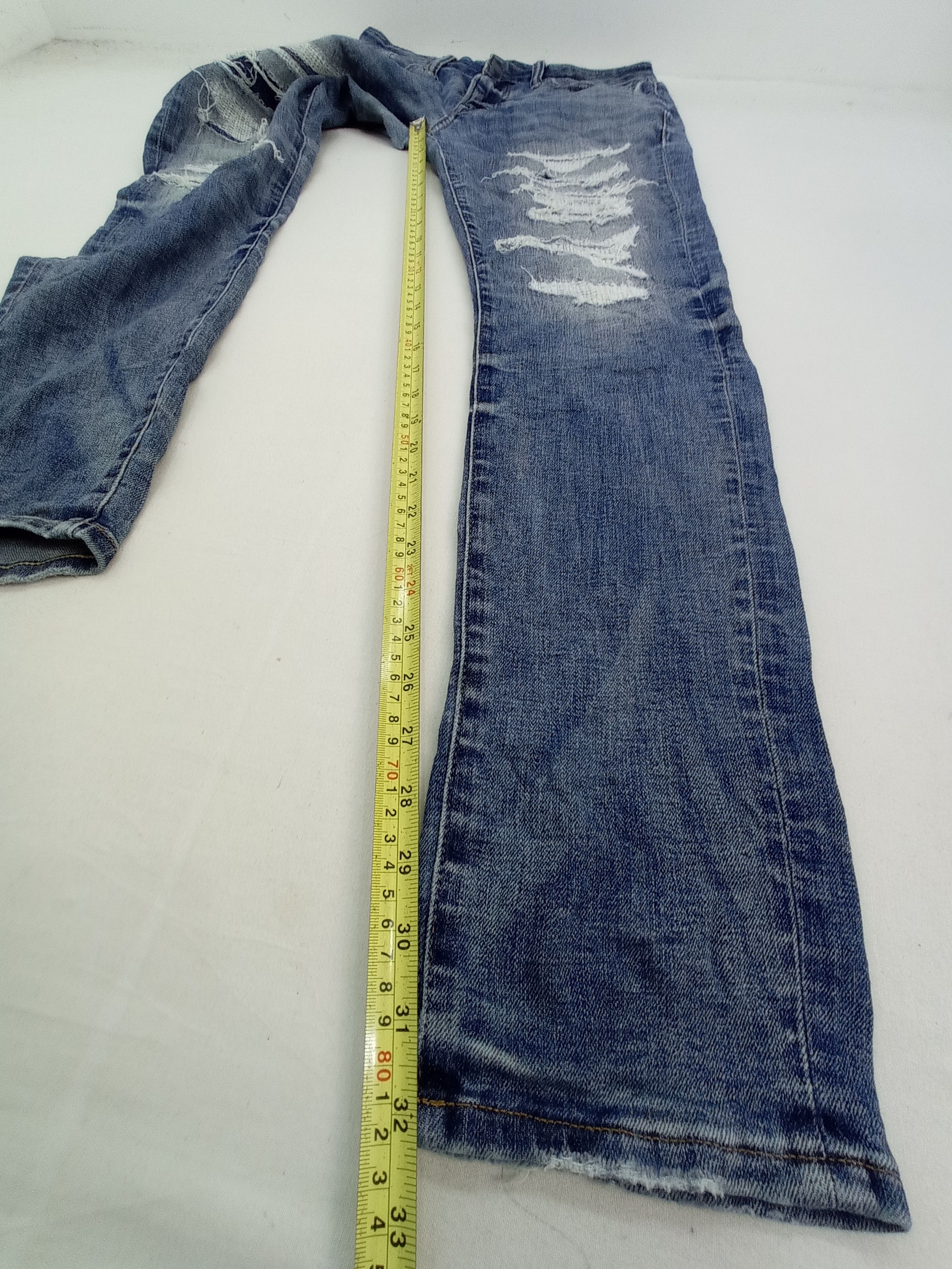 American Eagle Outfitters American Eagle Disstrested Denim Pants Size US 31 - 16 Thumbnail
