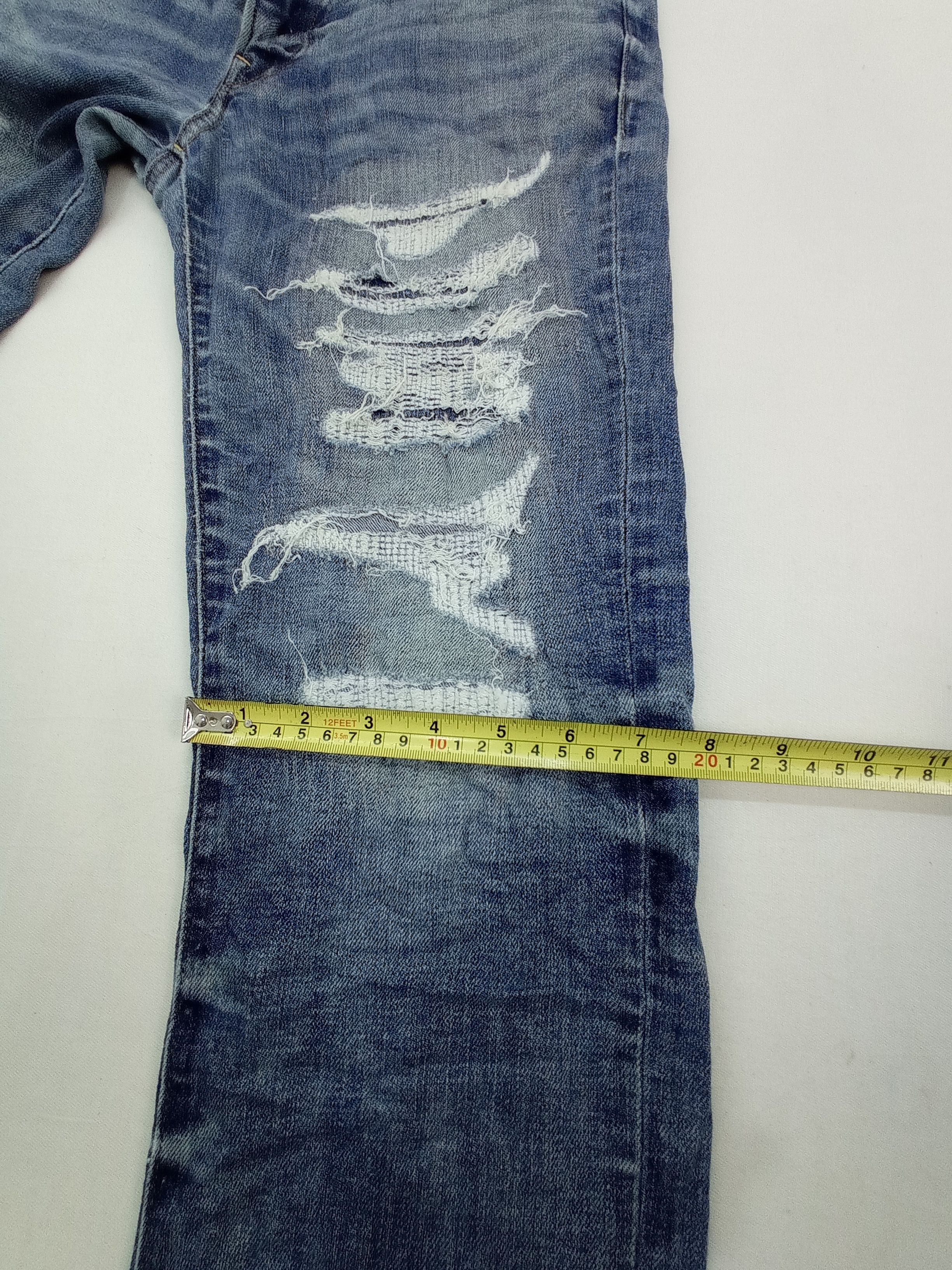 American Eagle Outfitters American Eagle Disstrested Denim Pants Size US 31 - 19 Thumbnail