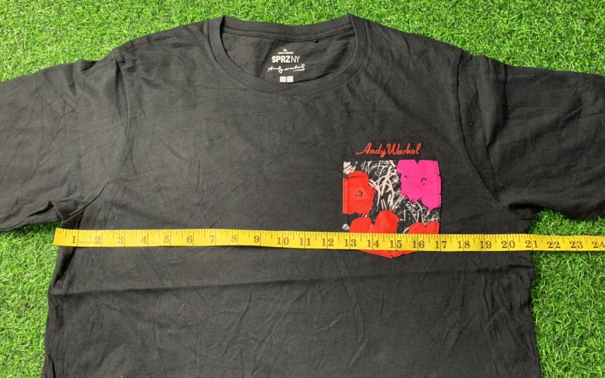 Andy Warhol Andy Warhol Sprzny Single Pocket Flower Tee Fits L XL Size XL / US 12-14 / IT 48-50 - 7 Thumbnail