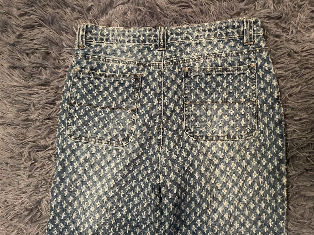 Japanese Brand × Vintage Vintage Y2K Japanese style distressed skater jeans mom fit Size US 32 / EU 48 - 3 Thumbnail