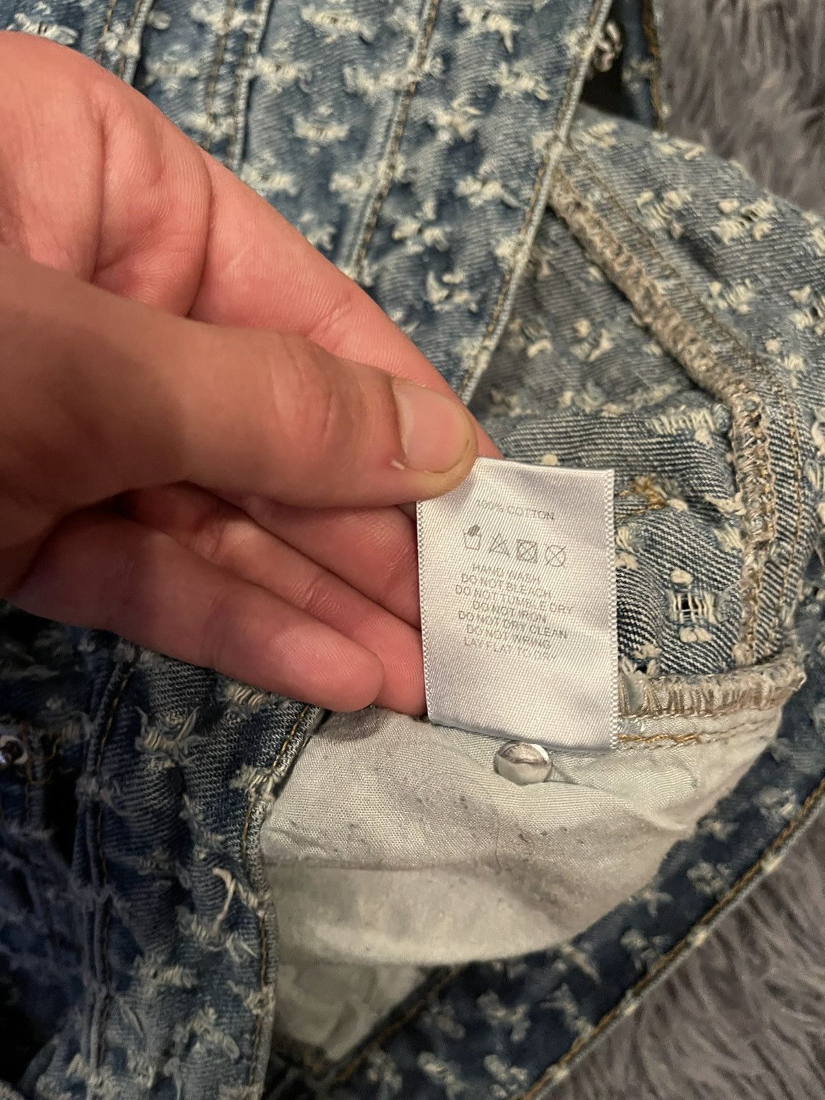 Japanese Brand × Vintage Vintage Y2K Japanese style distressed skater jeans mom fit Size US 32 / EU 48 - 8 Thumbnail