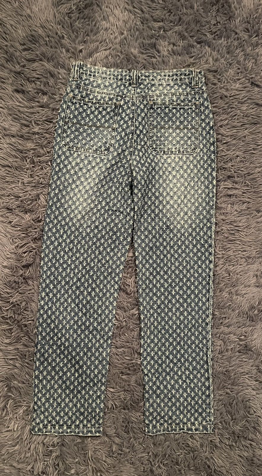 Japanese Brand × Vintage Vintage Y2K Japanese style distressed skater jeans mom fit Size US 32 / EU 48 - 2 Thumbnail