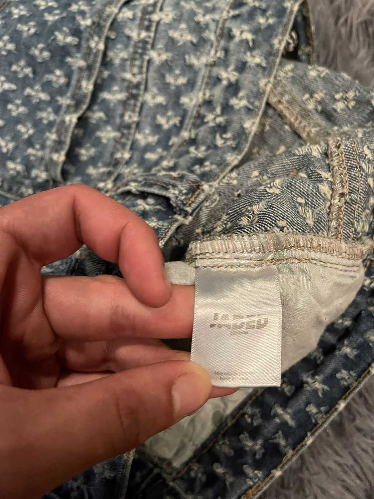 Japanese Brand × Vintage Vintage Y2K Japanese style distressed skater jeans mom fit Size US 32 / EU 48 - 7 Thumbnail