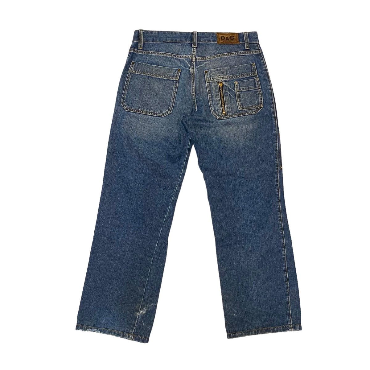 Dolce & Gabbana Rare Dolce and Gabbana Five Pocket Distressed Ripped Jeans Size US 34 / EU 50 - 6 Thumbnail