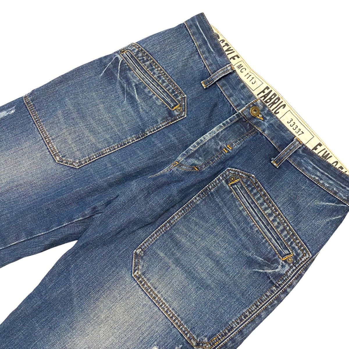Dolce & Gabbana Rare Dolce and Gabbana Five Pocket Distressed Ripped Jeans Size US 34 / EU 50 - 5 Thumbnail