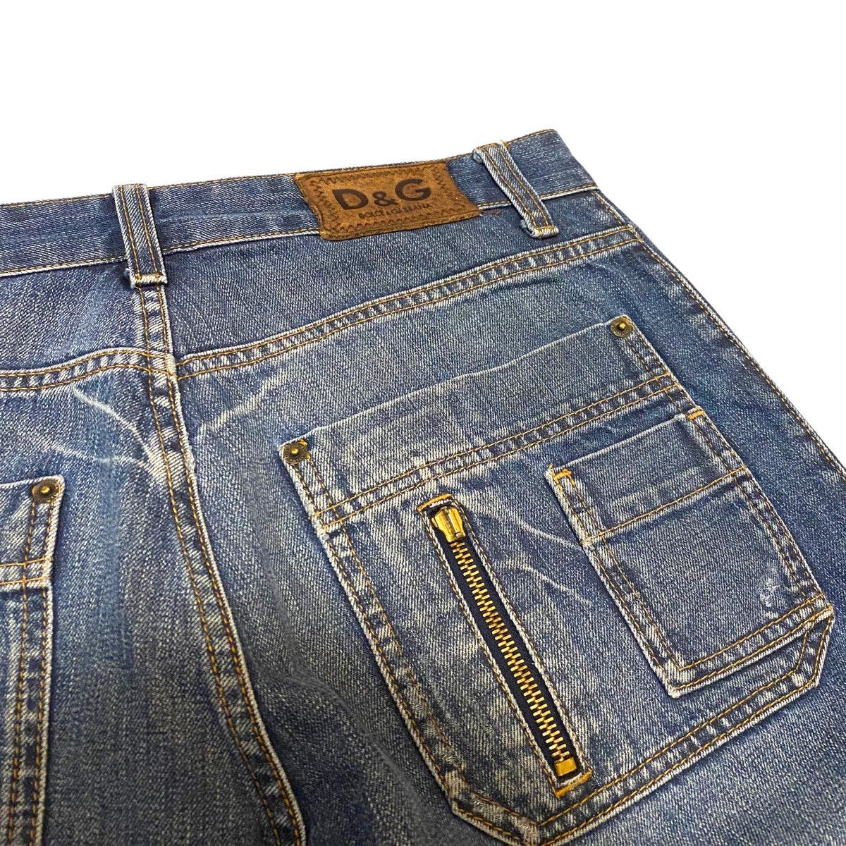 Dolce & Gabbana Rare Dolce and Gabbana Five Pocket Distressed Ripped Jeans Size US 34 / EU 50 - 8 Thumbnail