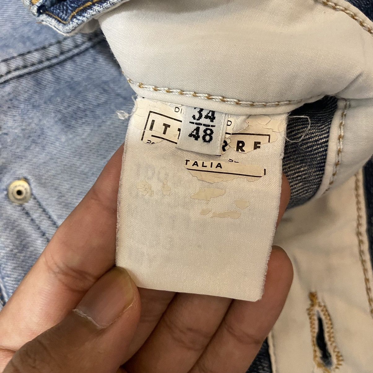 Dolce & Gabbana Rare Dolce and Gabbana Five Pocket Distressed Ripped Jeans Size US 34 / EU 50 - 12 Thumbnail
