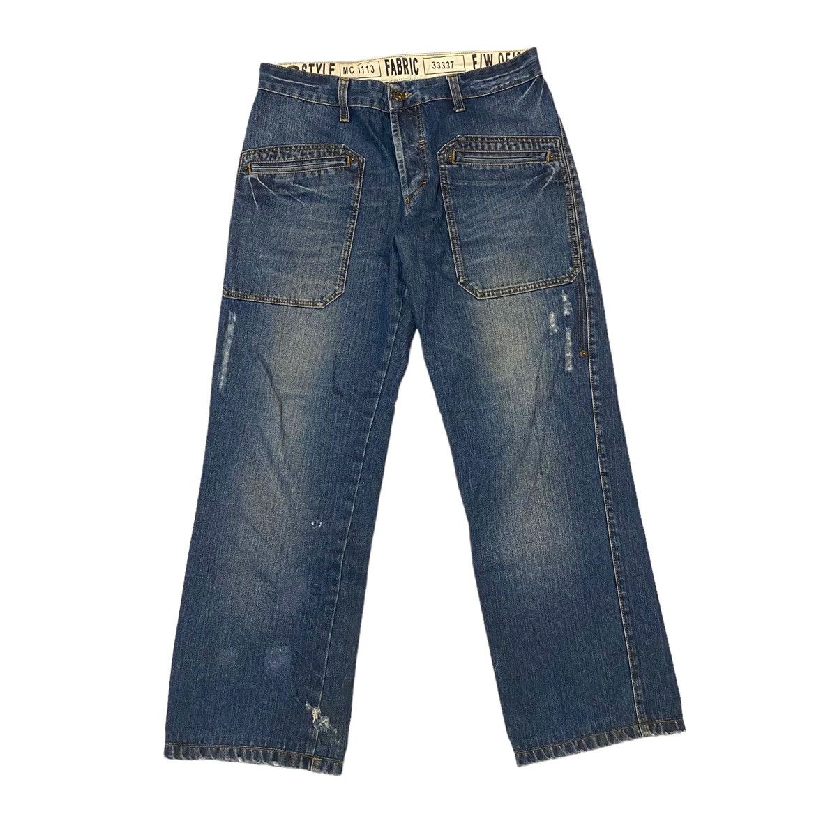 Dolce & Gabbana Rare Dolce and Gabbana Five Pocket Distressed Ripped Jeans Size US 34 / EU 50 - 2 Thumbnail