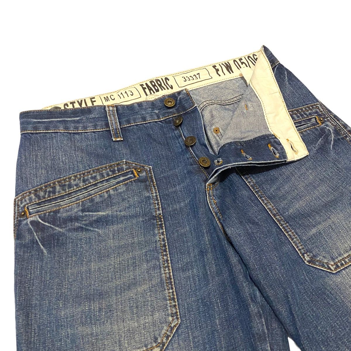 Dolce & Gabbana Rare Dolce and Gabbana Five Pocket Distressed Ripped Jeans Size US 34 / EU 50 - 4 Thumbnail