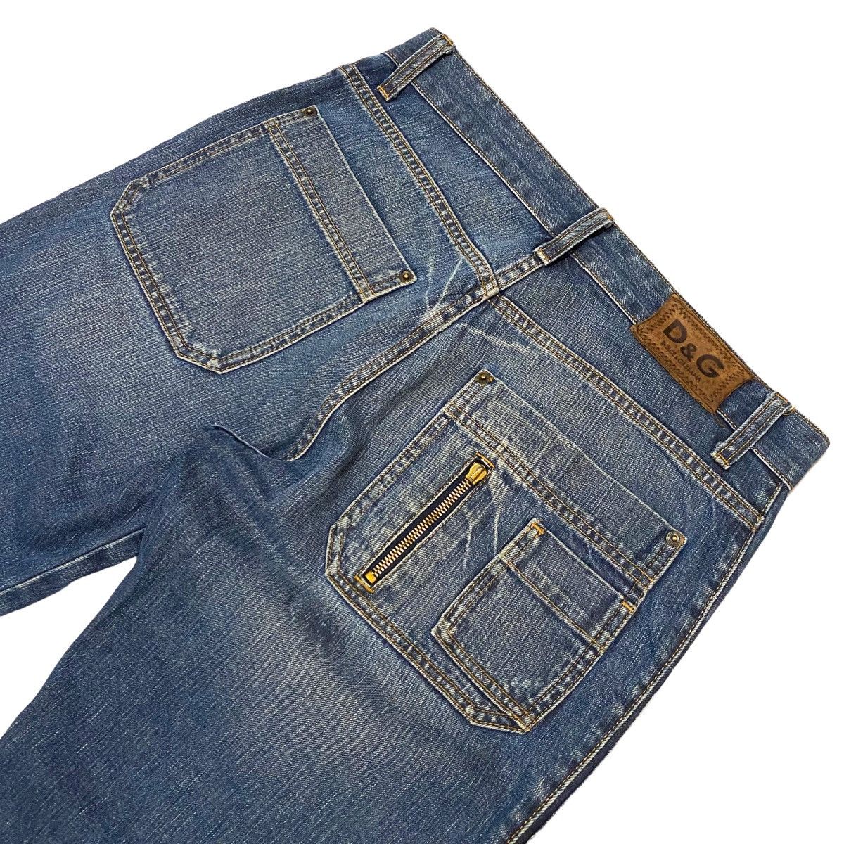 Dolce & Gabbana Rare Dolce and Gabbana Five Pocket Distressed Ripped Jeans Size US 34 / EU 50 - 9 Thumbnail