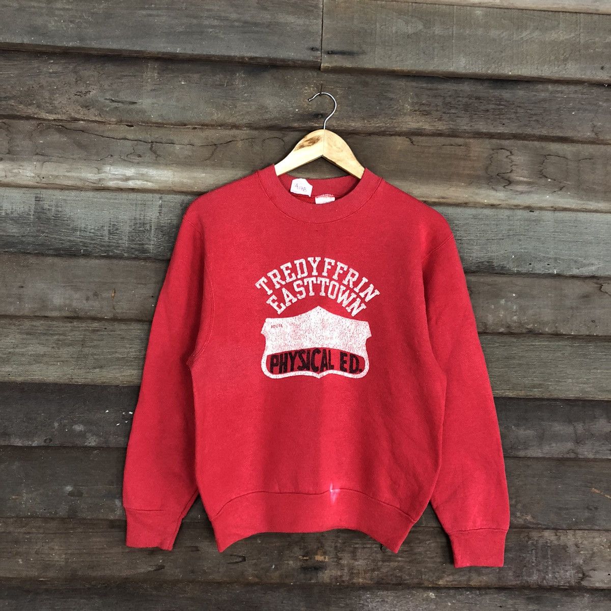 Fruit Of The Loom × Vintage Fruit Of The Loam vintage Red Sweatshirt #417B Size US M / EU 48-50 / 2 - 3 Thumbnail
