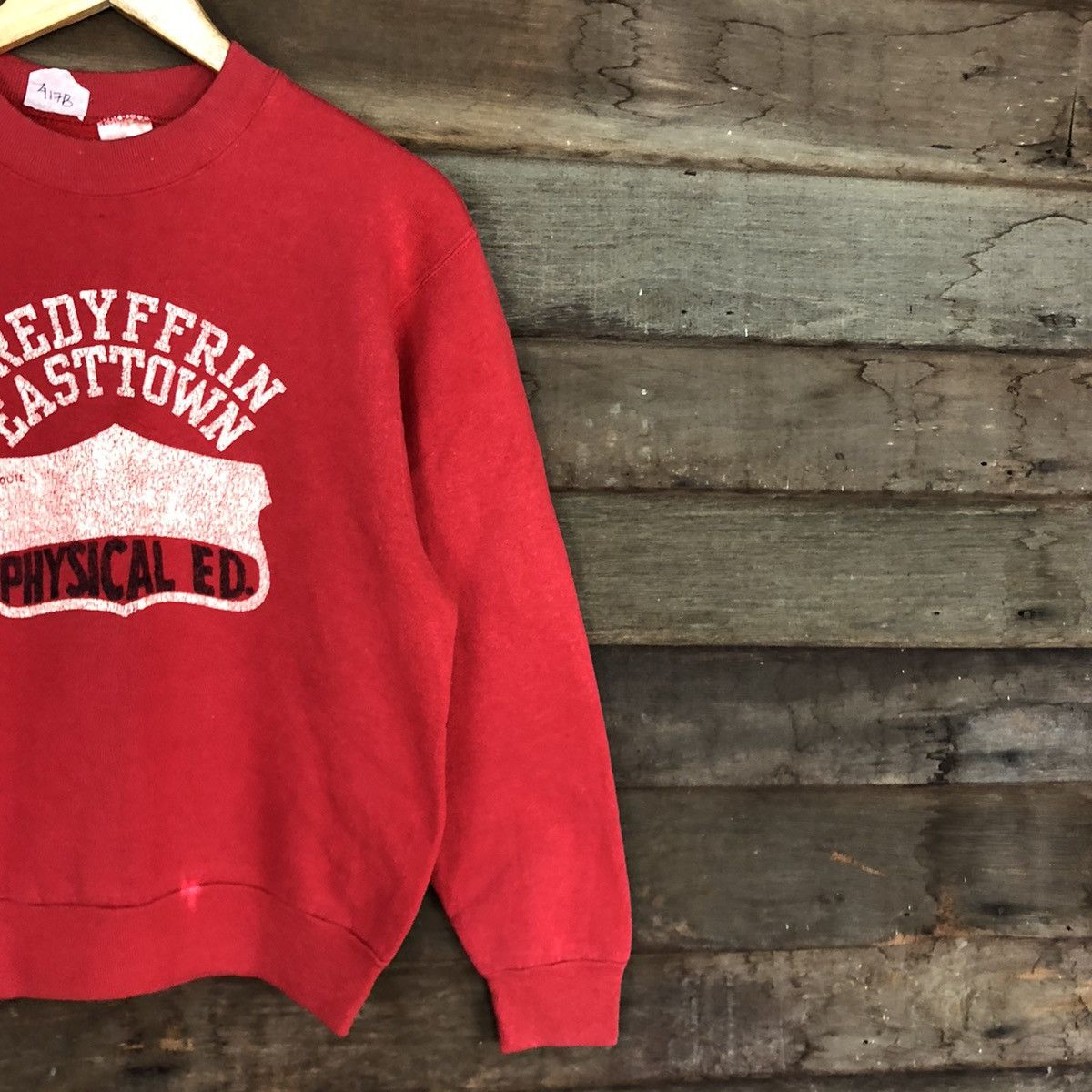 Fruit Of The Loom × Vintage Fruit Of The Loam vintage Red Sweatshirt #417B Size US M / EU 48-50 / 2 - 5 Thumbnail