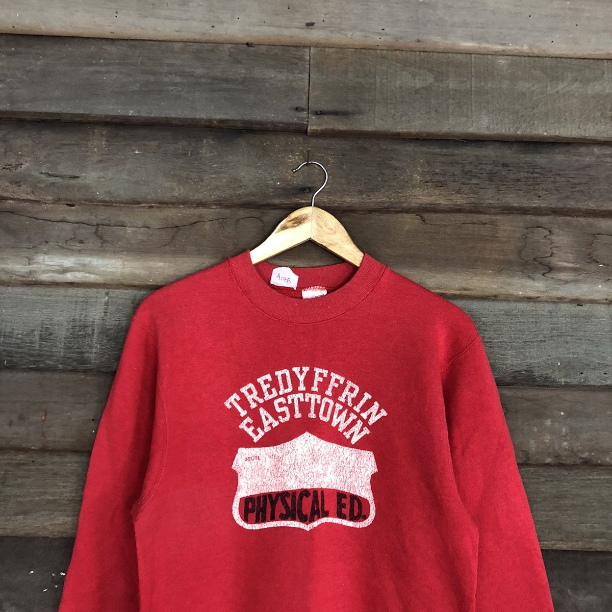 Fruit Of The Loom × Vintage Fruit Of The Loam vintage Red Sweatshirt #417B Size US M / EU 48-50 / 2 - 9 Thumbnail