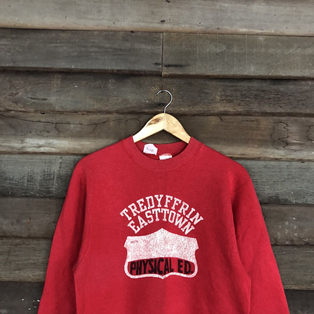Fruit Of The Loom × Vintage Fruit Of The Loam vintage Red Sweatshirt #417B Size US M / EU 48-50 / 2 - 2 Thumbnail