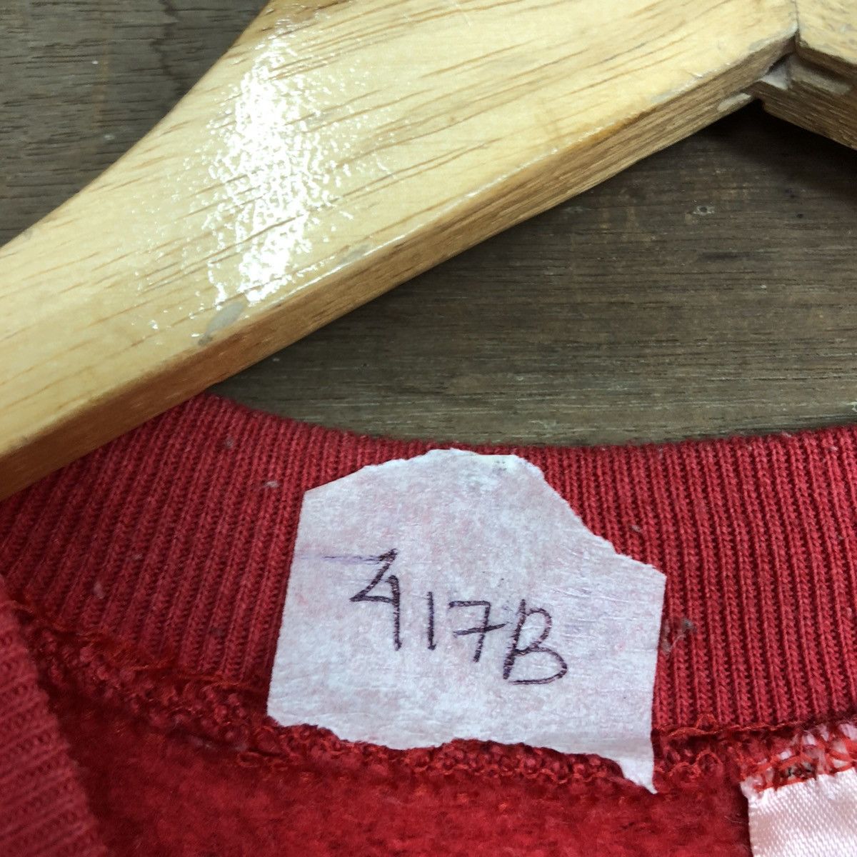 Fruit Of The Loom × Vintage Fruit Of The Loam vintage Red Sweatshirt #417B Size US M / EU 48-50 / 2 - 12 Thumbnail