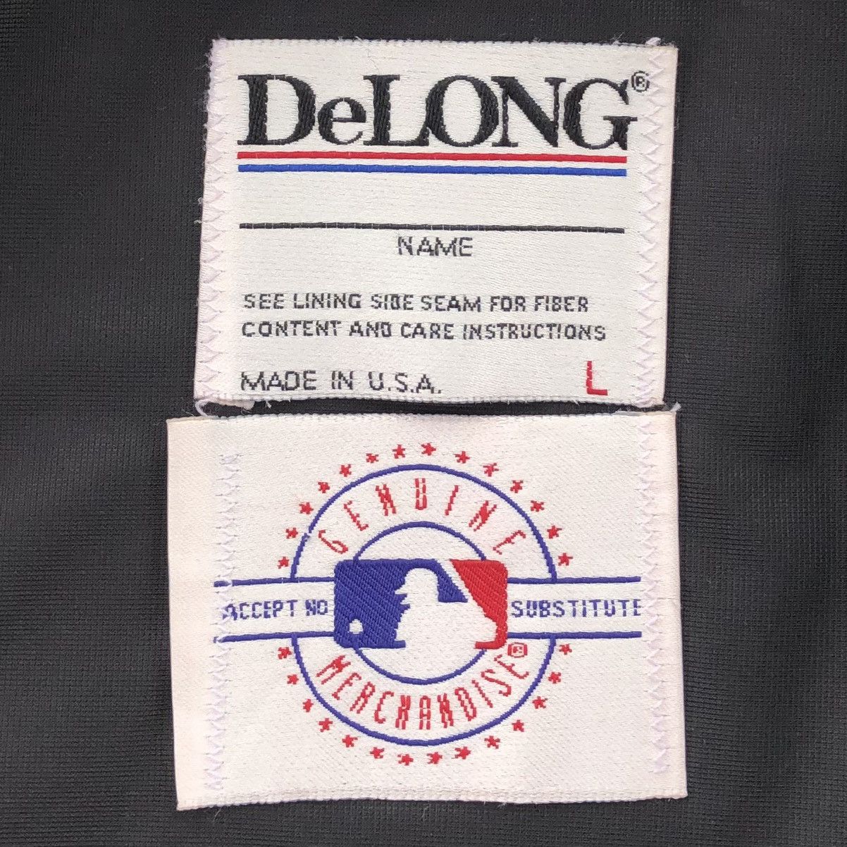Delong VTG 90s MLB LA Dodgers Latterman Wool Leather Varsity Jacket Size US L / EU 52-54 / 3 - 19 Thumbnail