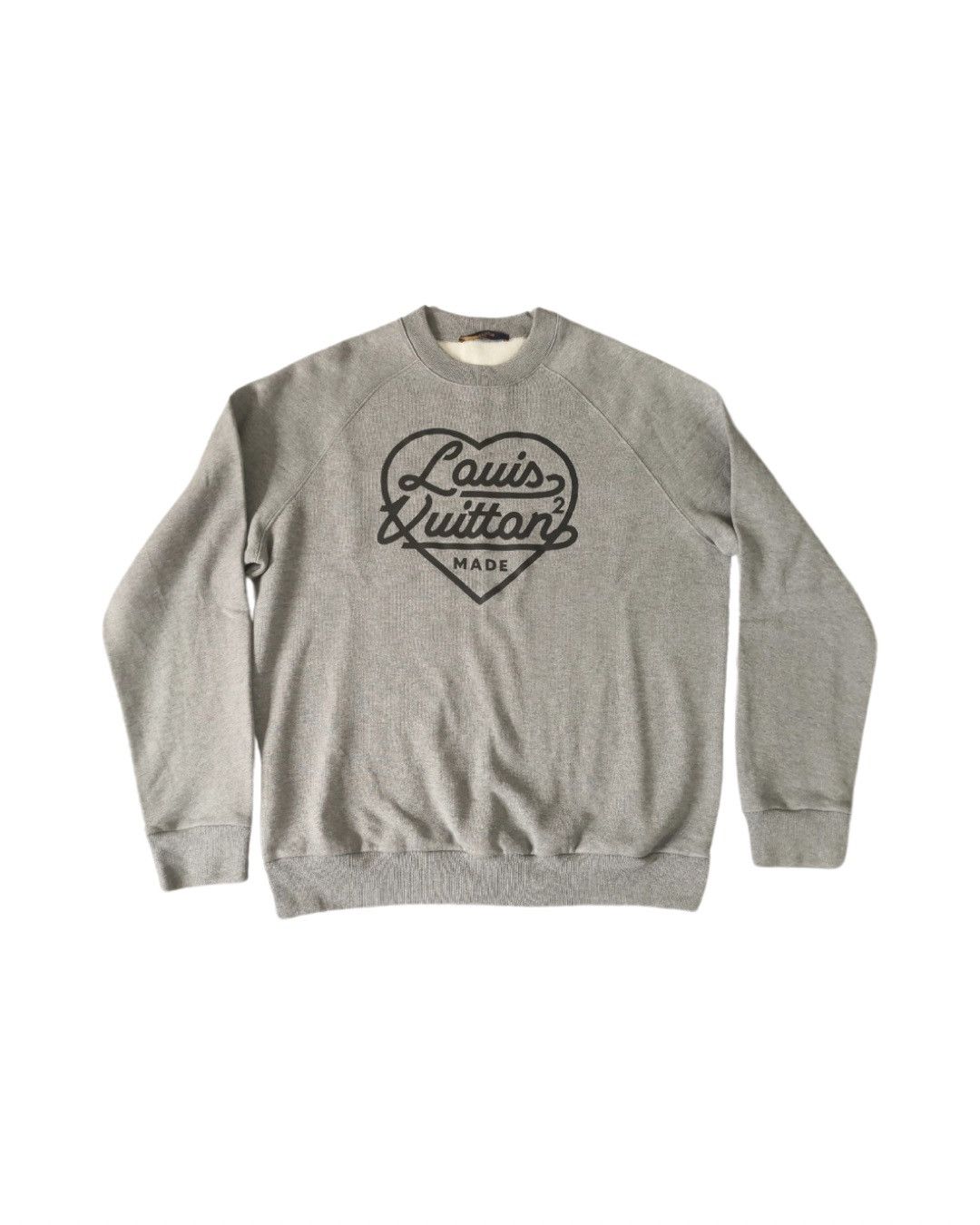 Louis Vuitton Heart printed crewneck sweatshirt Size US L / EU 52-54 / 3 - 1 Thumbnail