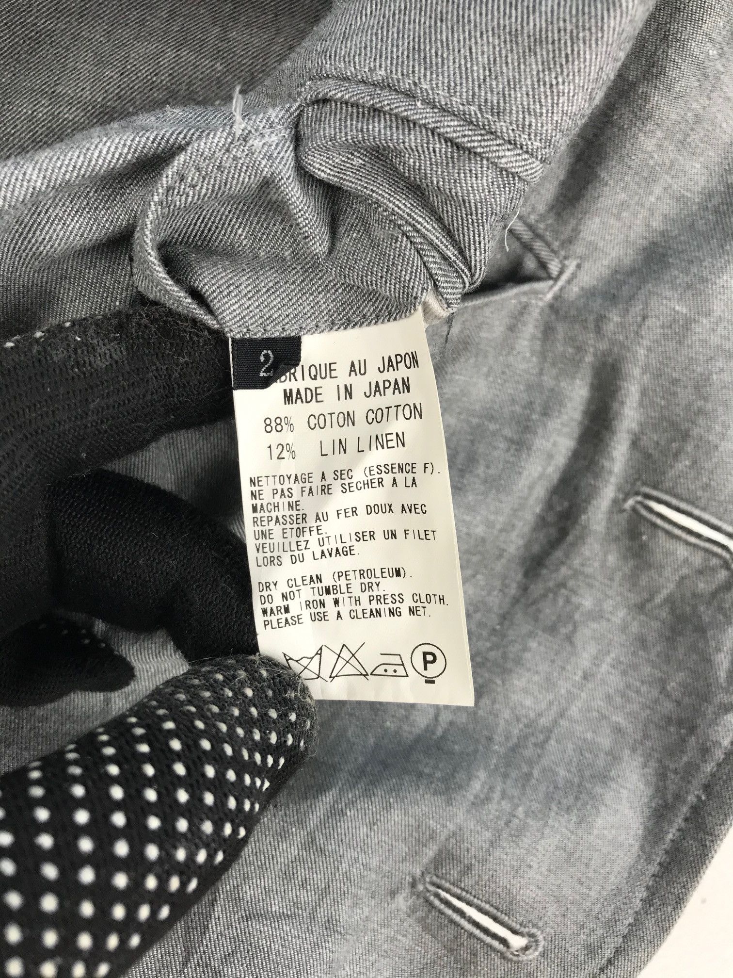 Yohji Yamamoto Y's by Yohji Yamamoto Jacket Size US S / EU 44-46 / 1 - 7 Thumbnail