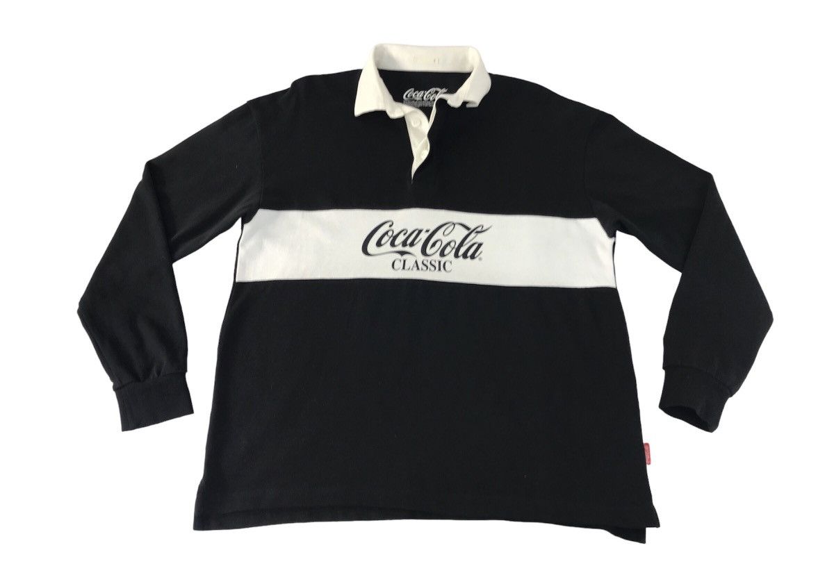 Coca Cola × Vintage Vintage Coca-Cola Classic Big Logo Long Sleeve Style Size US L / EU 52-54 / 3 - 1 Thumbnail