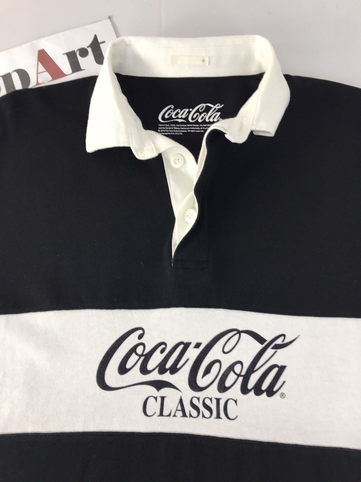 Coca Cola × Vintage Vintage Coca-Cola Classic Big Logo Long Sleeve Style Size US L / EU 52-54 / 3 - 4 Thumbnail