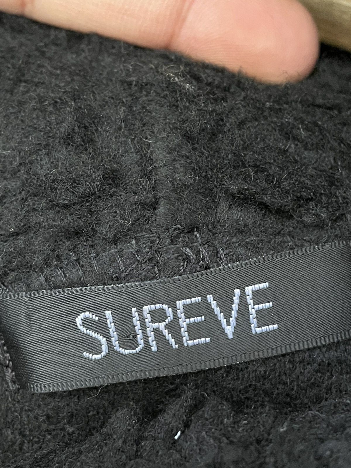 Japanese Brand SUREVE ROLE OF WORK FLEECE HOODIE Size US M / EU 48-50 / 2 - 6 Thumbnail