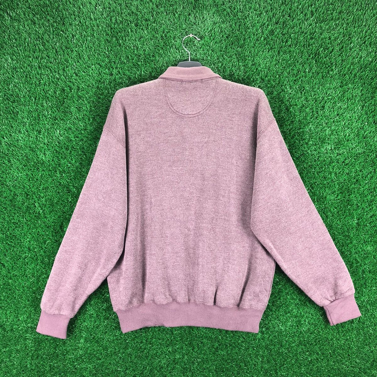 Japanese Brand Vintage 80's Knit Polo Shirts Coloured by Destinare Uomo Size US L / EU 52-54 / 3 - 4 Thumbnail
