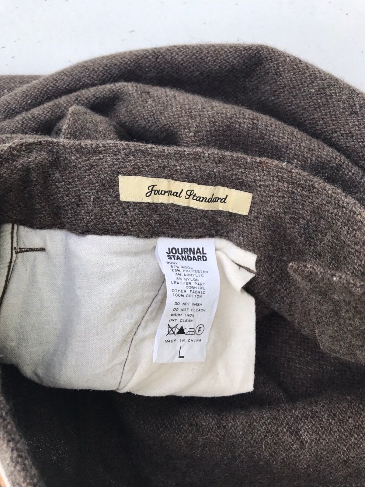 Journal Standard Journal Standard Mixed Wool Casual Pant Size US 32 / EU 48 - 3 Thumbnail