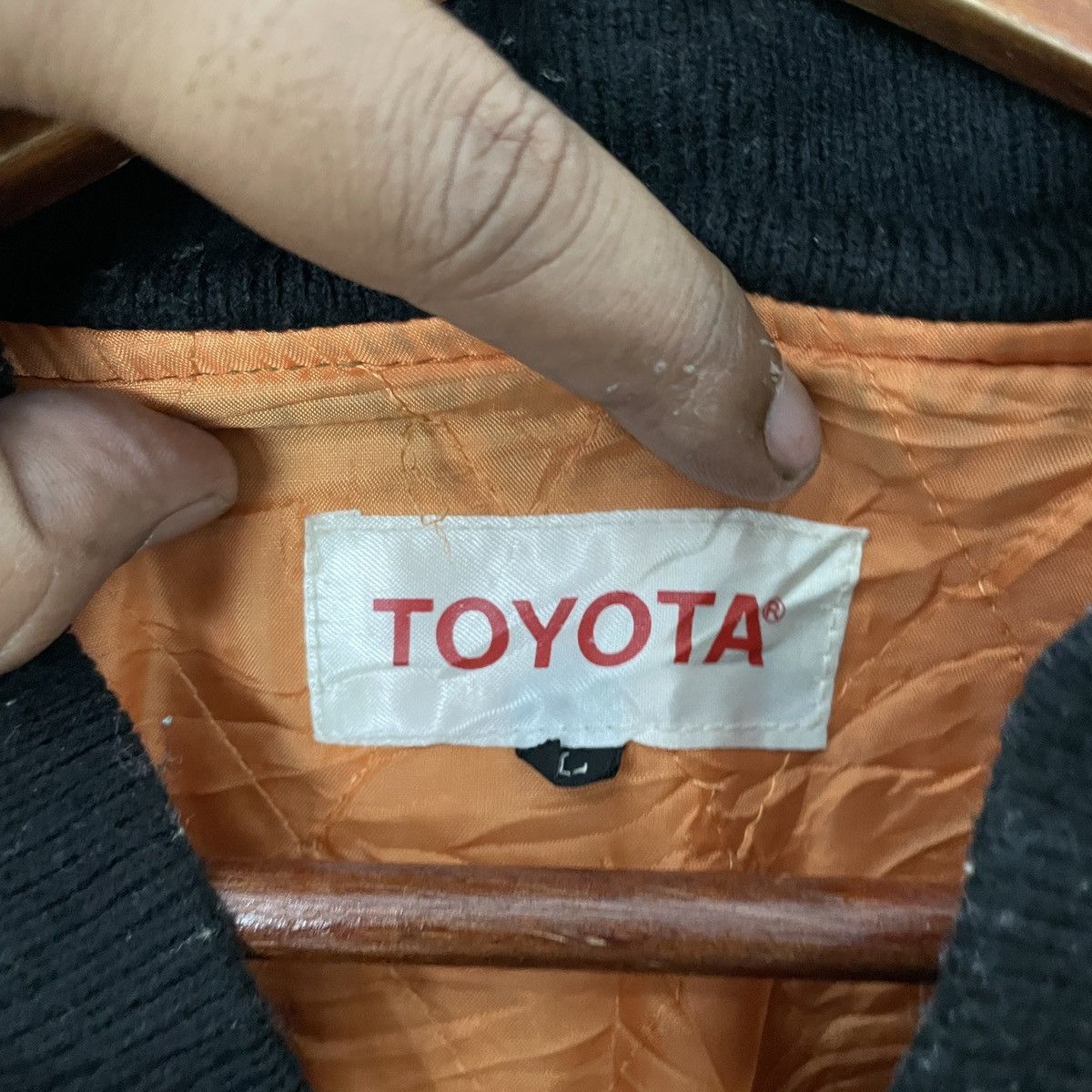 Japanese Brand Vintage Toyota Big Logo Jacket Size US L / EU 52-54 / 3 - 5 Thumbnail