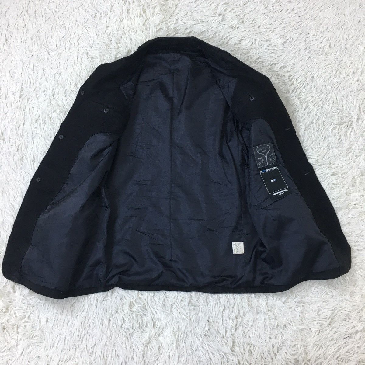Neighborhood NEIGHBORHOOD SUEDE LEATHER BLACK CHORE JACKET Size US M / EU 48-50 / 2 - 11 Thumbnail