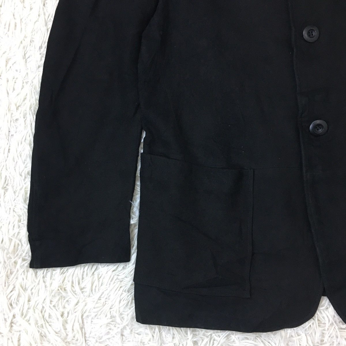 Neighborhood NEIGHBORHOOD SUEDE LEATHER BLACK CHORE JACKET Size US M / EU 48-50 / 2 - 3 Thumbnail