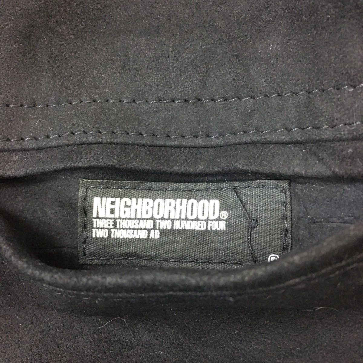 Neighborhood NEIGHBORHOOD SUEDE LEATHER BLACK CHORE JACKET Size US M / EU 48-50 / 2 - 9 Thumbnail