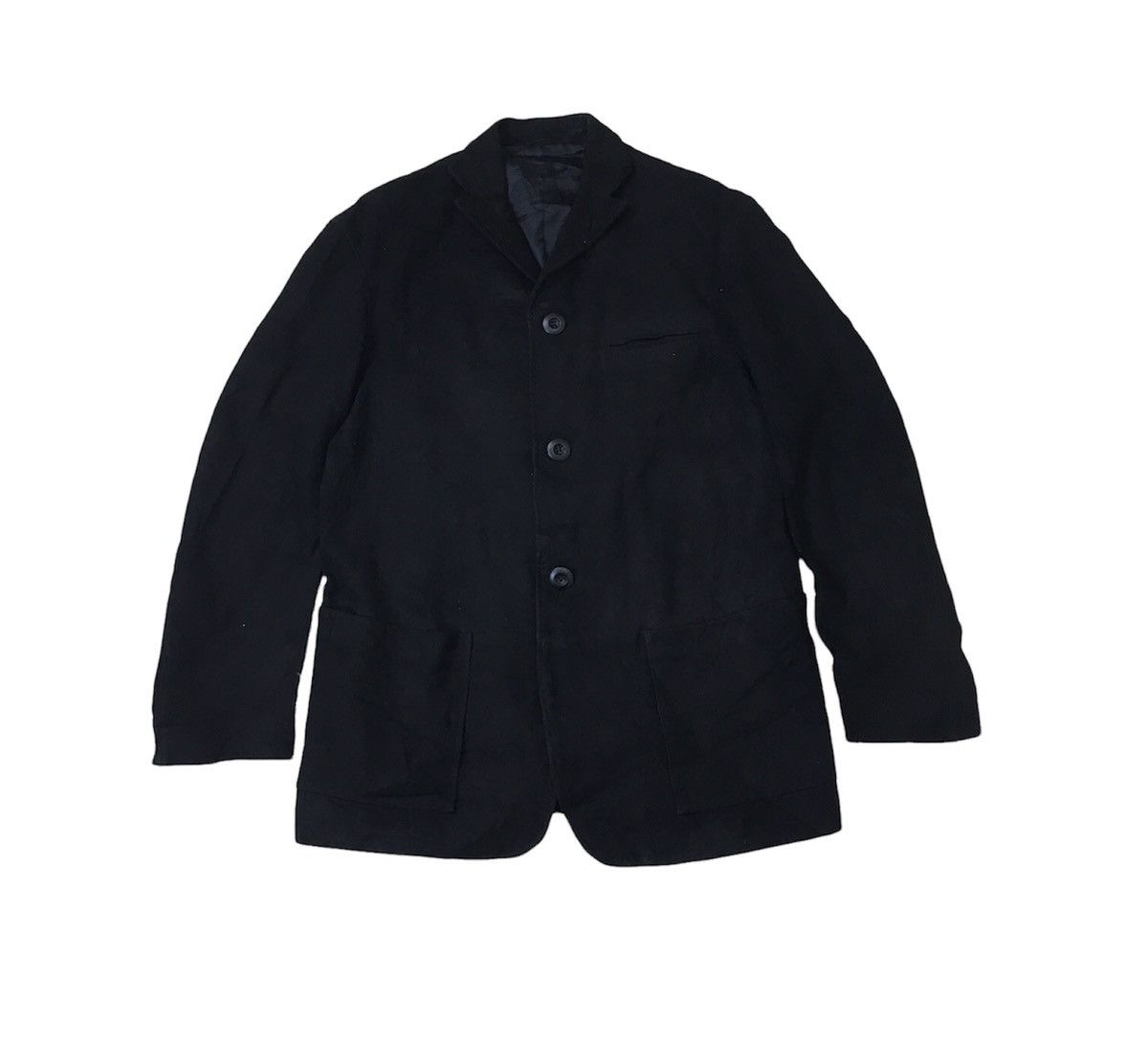 Neighborhood NEIGHBORHOOD SUEDE LEATHER BLACK CHORE JACKET Size US M / EU 48-50 / 2 - 1 Thumbnail