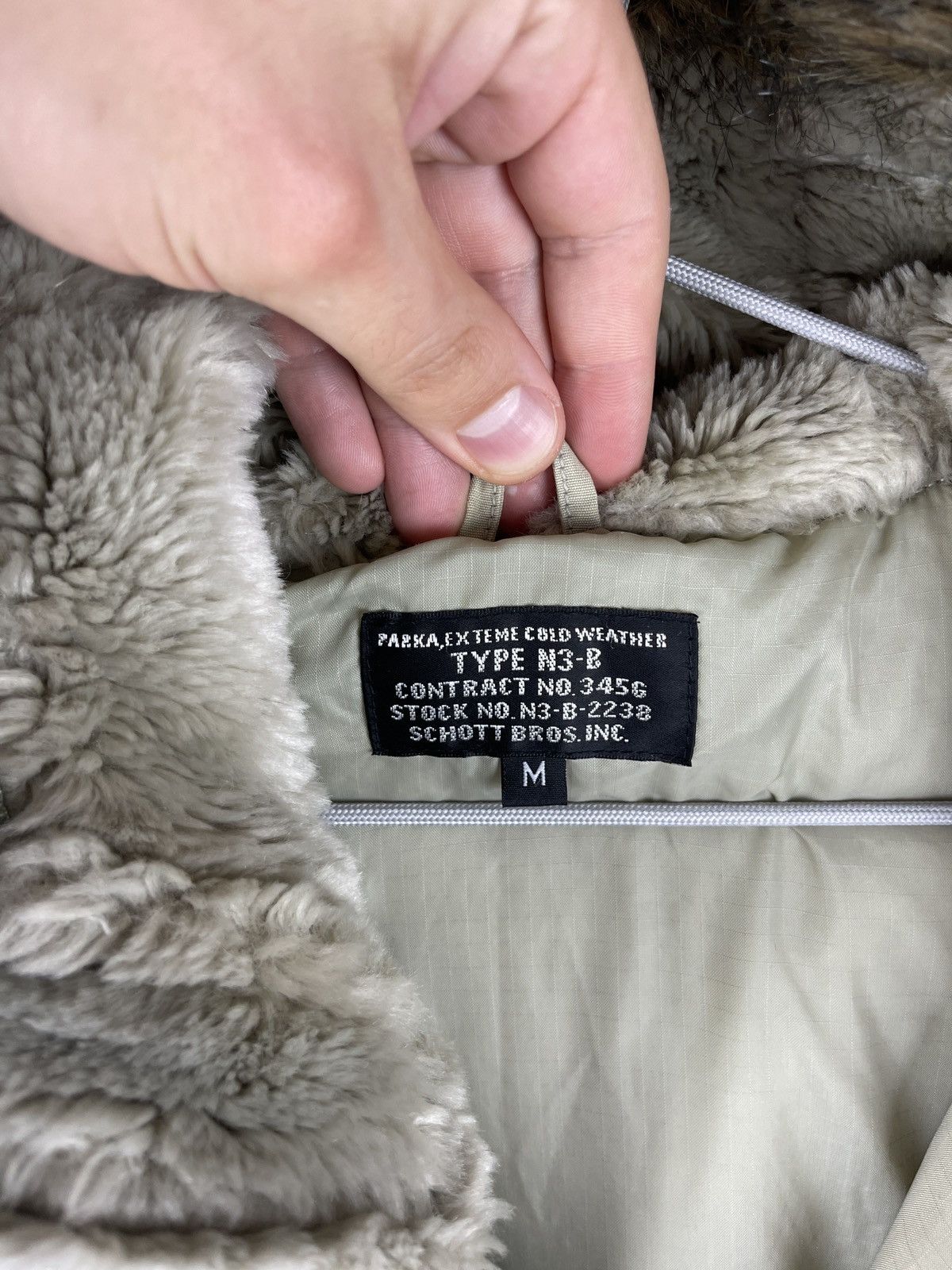 Schott Schott USA vintage N3-B parka extreme cold weather Size US M / EU 48-50 / 2 - 14 Thumbnail