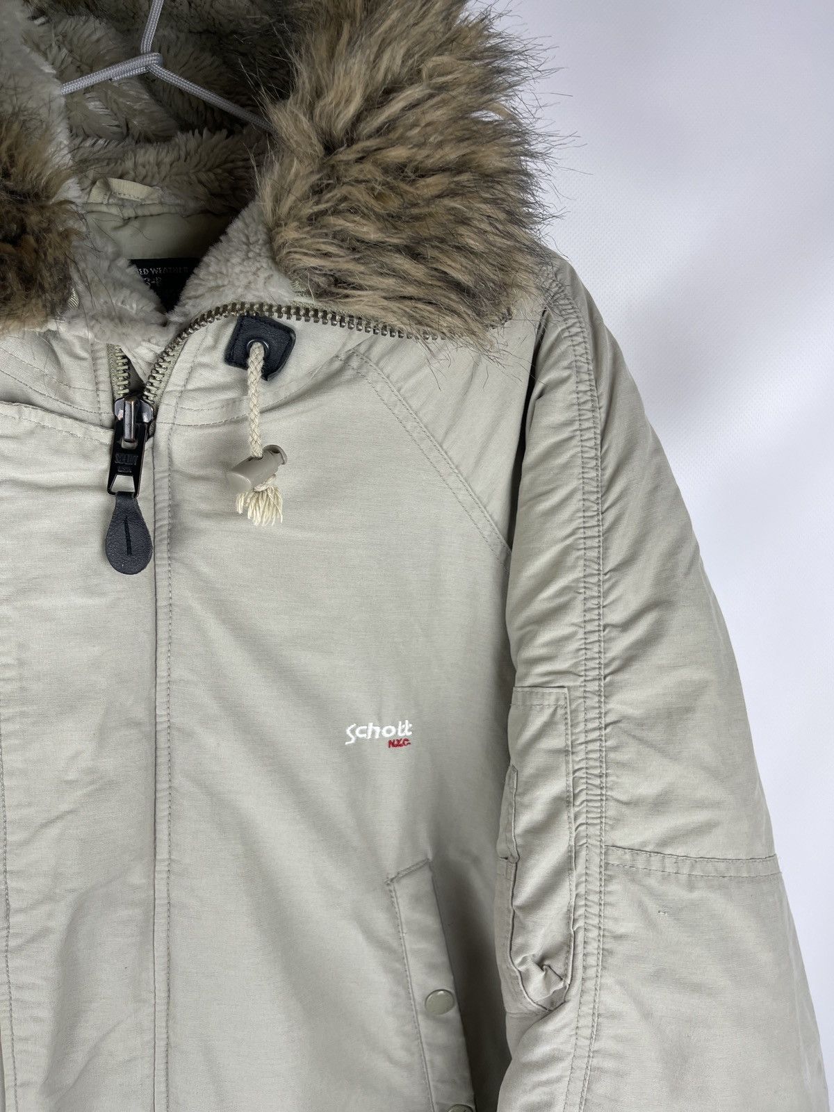Schott Schott USA vintage N3-B parka extreme cold weather Size US M / EU 48-50 / 2 - 5 Thumbnail
