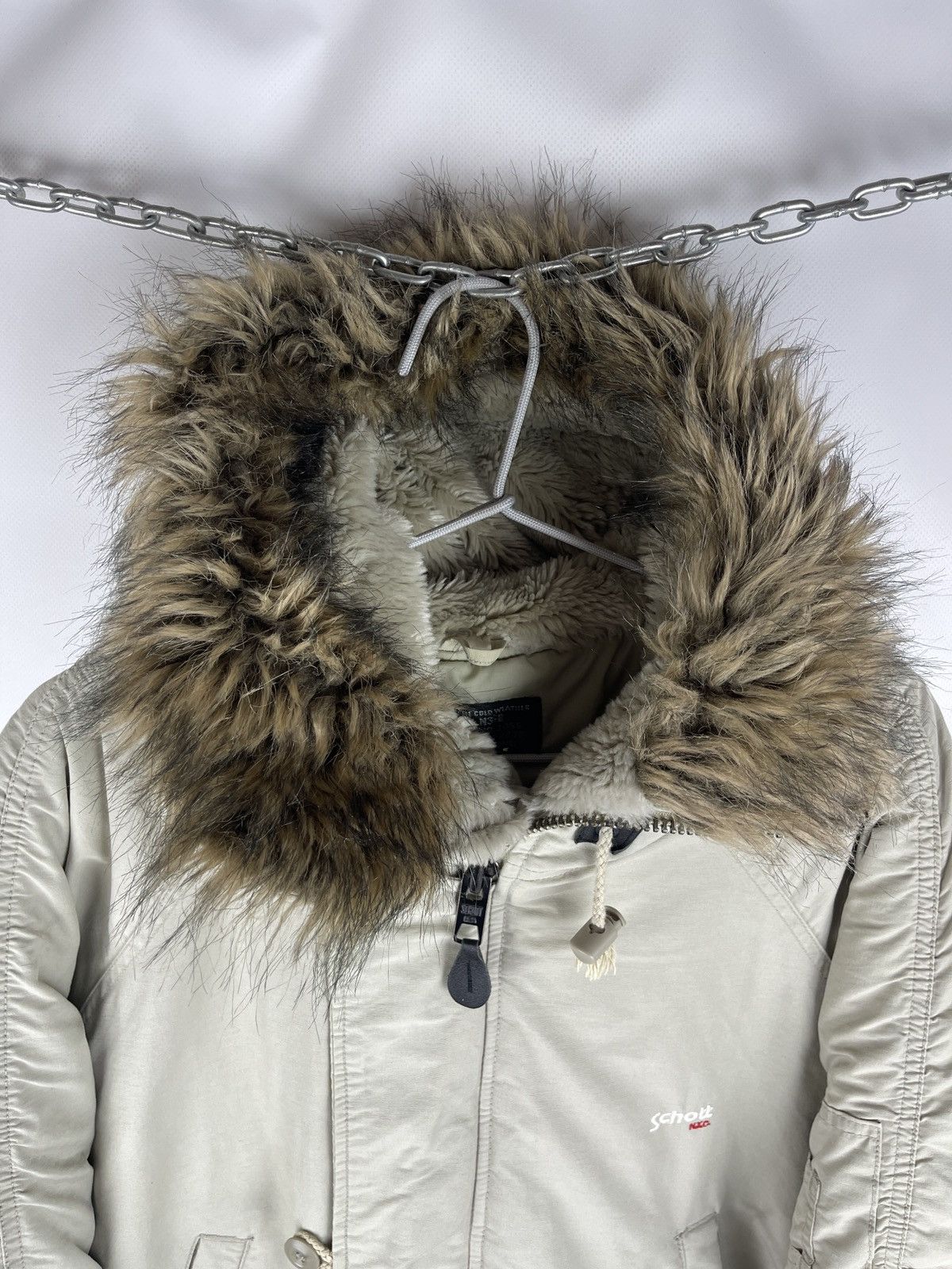 Schott Schott USA vintage N3-B parka extreme cold weather Size US M / EU 48-50 / 2 - 11 Thumbnail