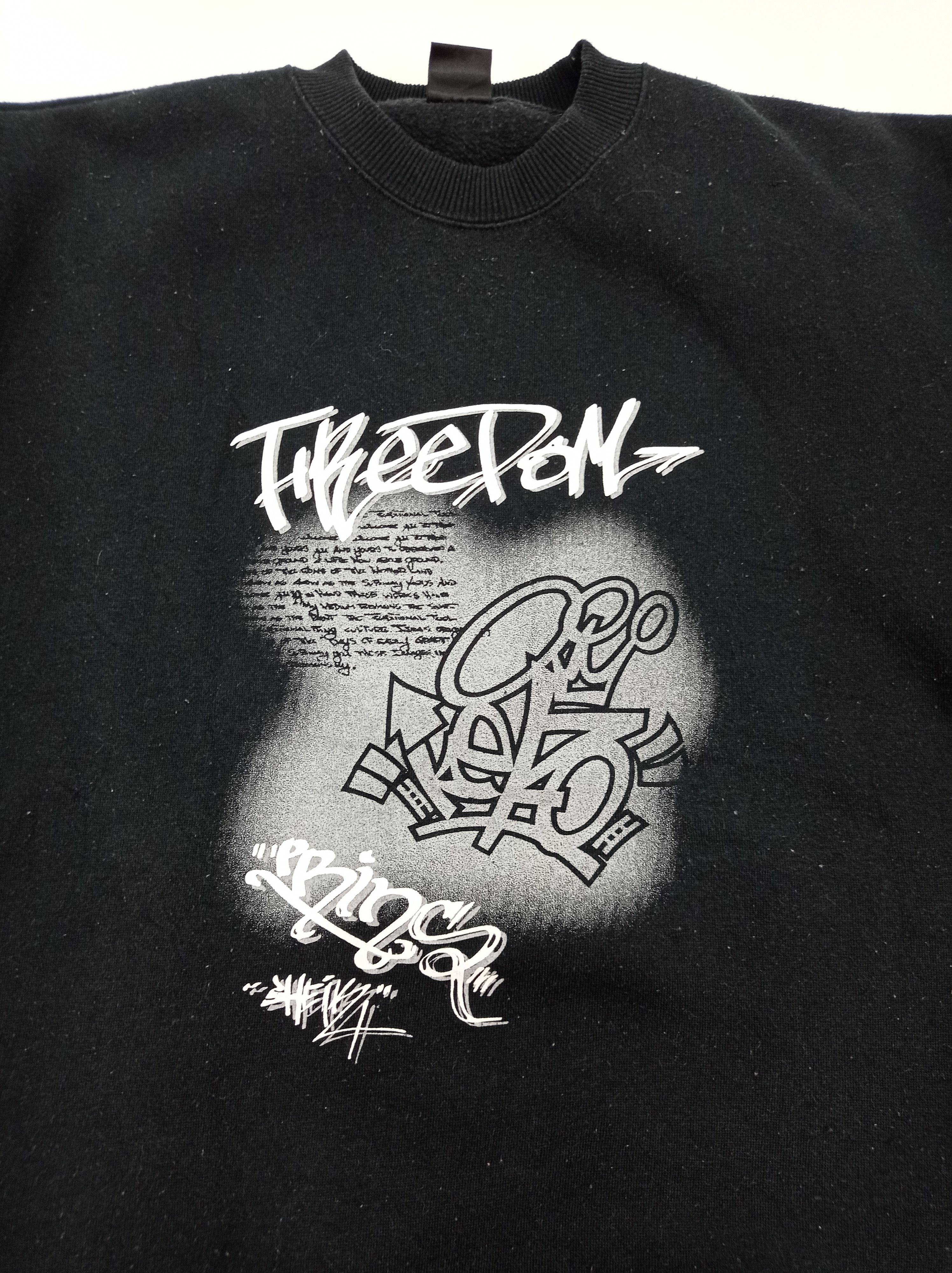 Other Freedom Black Sweatshirt Size US XXL / EU 58 / 5 - 8 Thumbnail