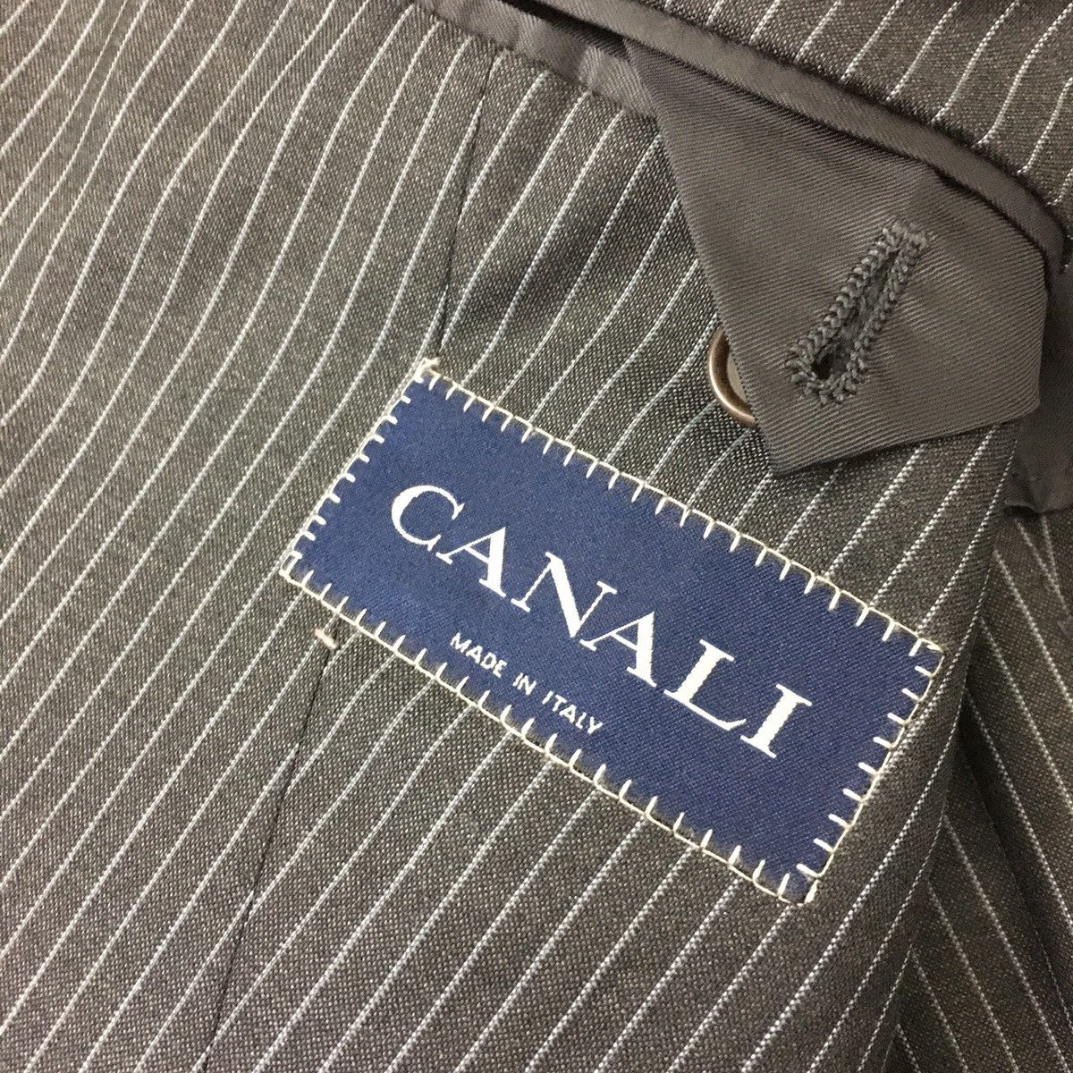 Canali Canali Made in Italy Stripes Blazer/Coat Size 40R - 8 Thumbnail