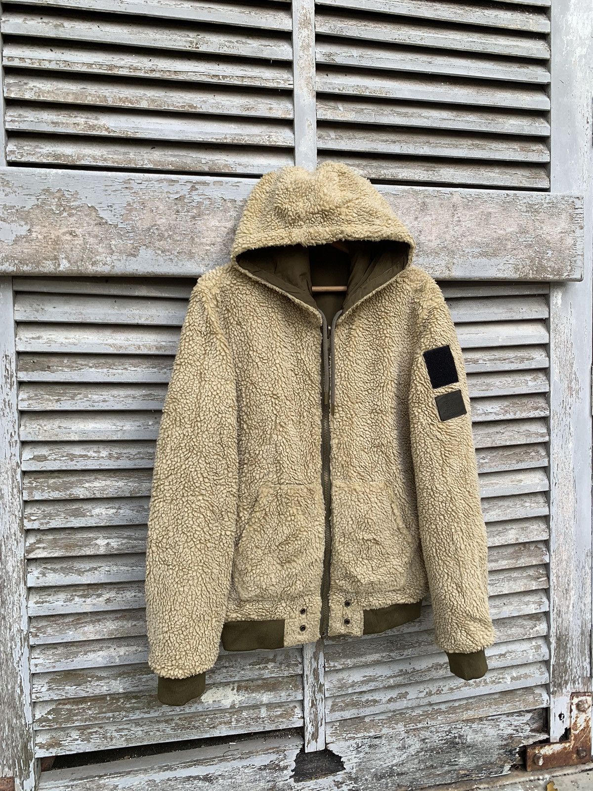 Diesel 🥷DIESEL X TEFLON REVERSIBLE FLEECE X NYLON JACKET Size US M / EU 48-50 / 2 - 4 Thumbnail