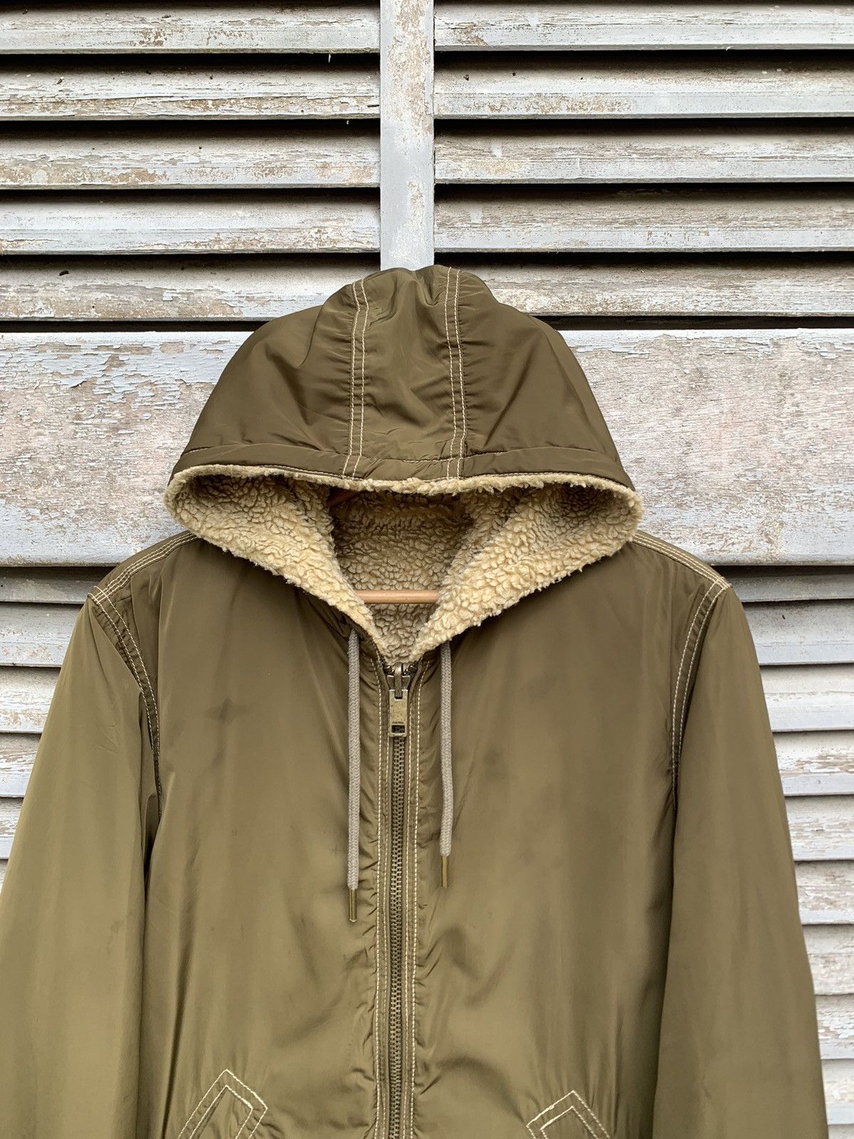 Diesel 🥷DIESEL X TEFLON REVERSIBLE FLEECE X NYLON JACKET Size US M / EU 48-50 / 2 - 7 Thumbnail