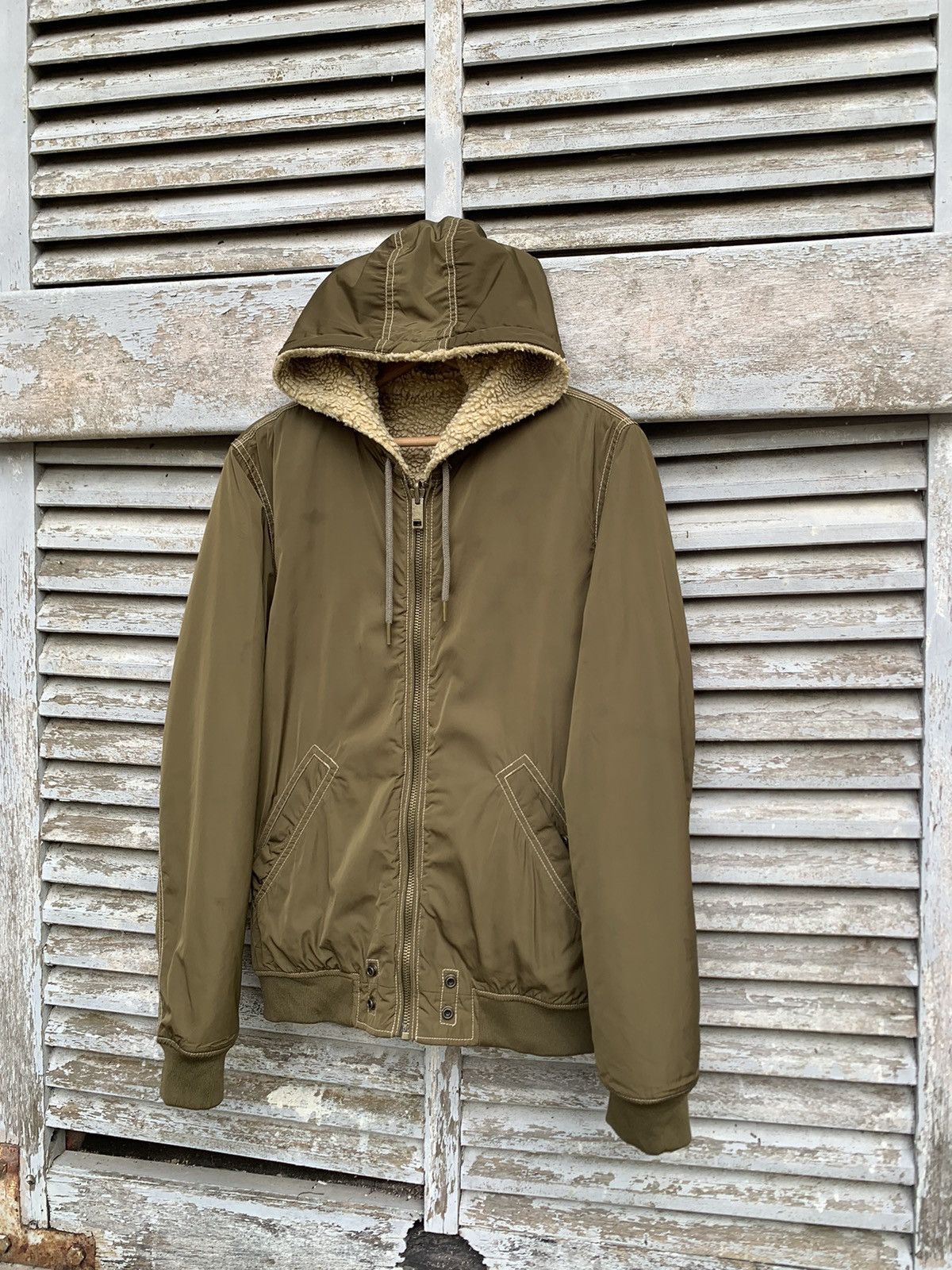 Diesel 🥷DIESEL X TEFLON REVERSIBLE FLEECE X NYLON JACKET Size US M / EU 48-50 / 2 - 1 Thumbnail
