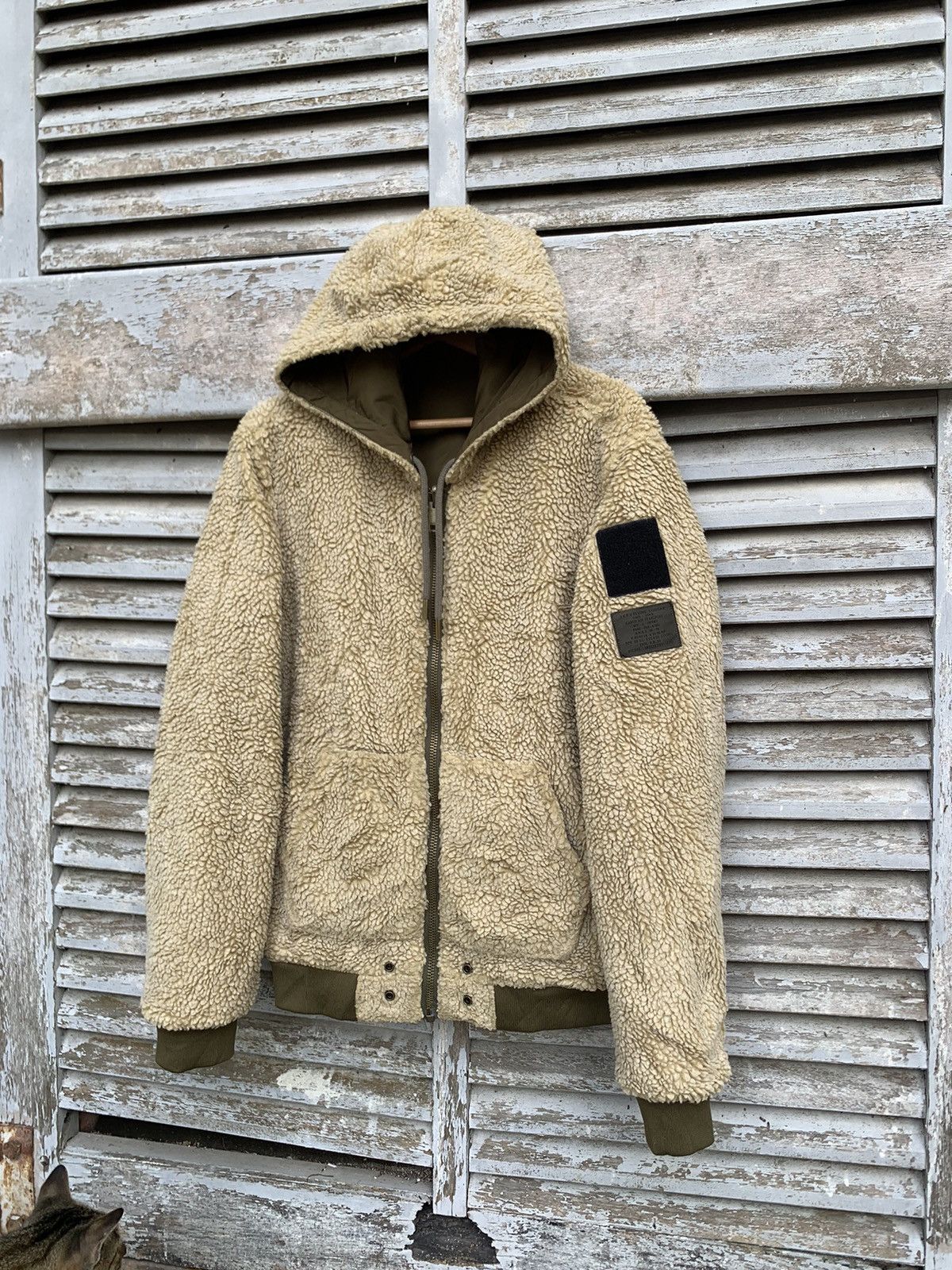 Diesel 🥷DIESEL X TEFLON REVERSIBLE FLEECE X NYLON JACKET Size US M / EU 48-50 / 2 - 2 Thumbnail