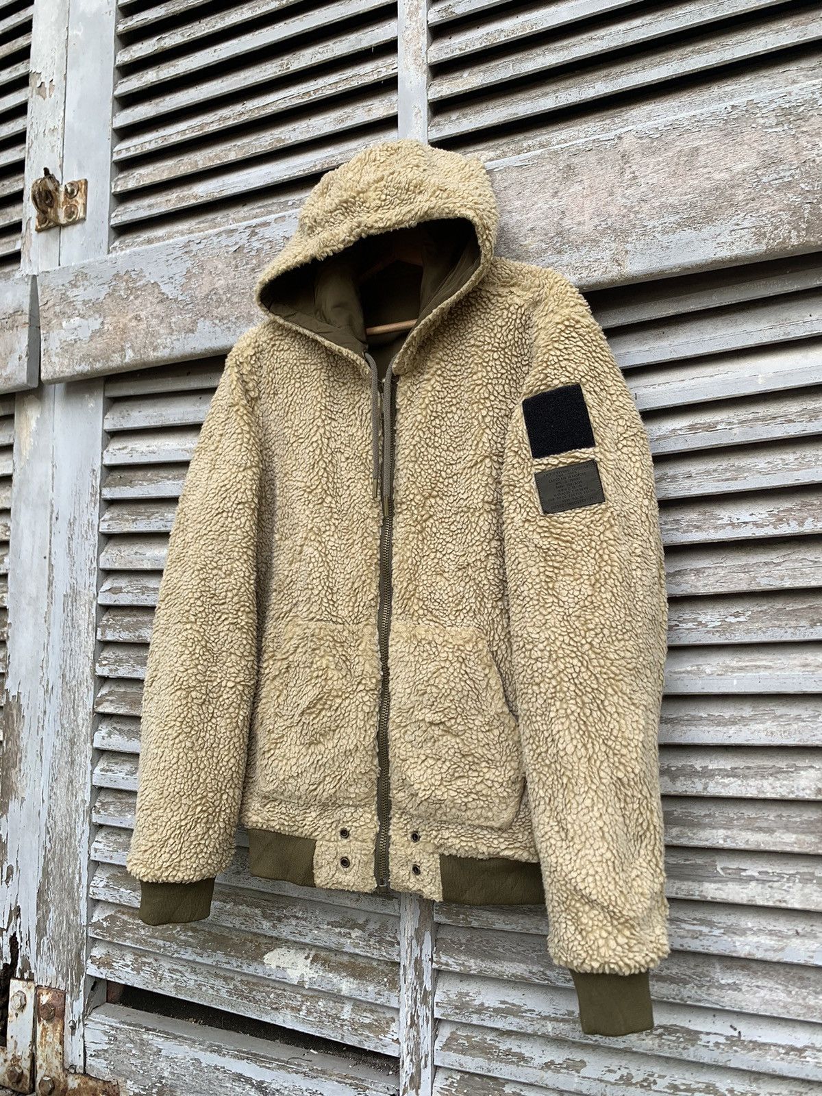 Diesel 🥷DIESEL X TEFLON REVERSIBLE FLEECE X NYLON JACKET Size US M / EU 48-50 / 2 - 6 Thumbnail