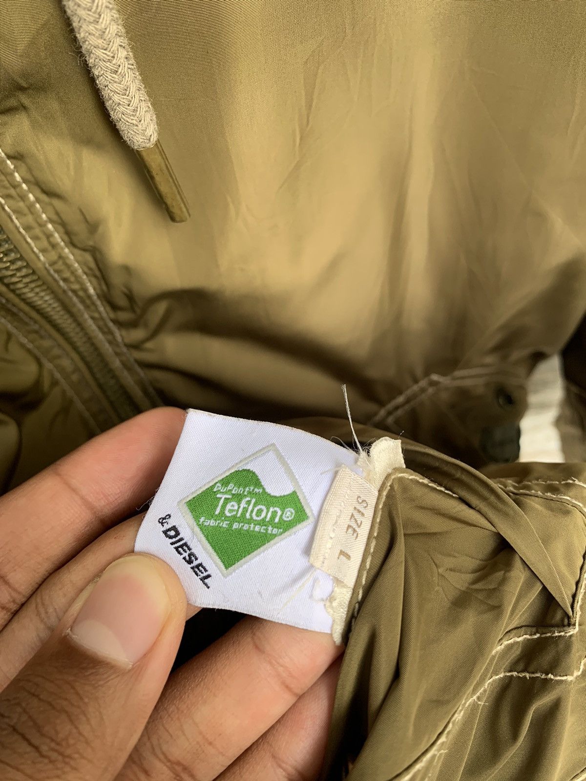 Diesel 🥷DIESEL X TEFLON REVERSIBLE FLEECE X NYLON JACKET Size US M / EU 48-50 / 2 - 15 Thumbnail
