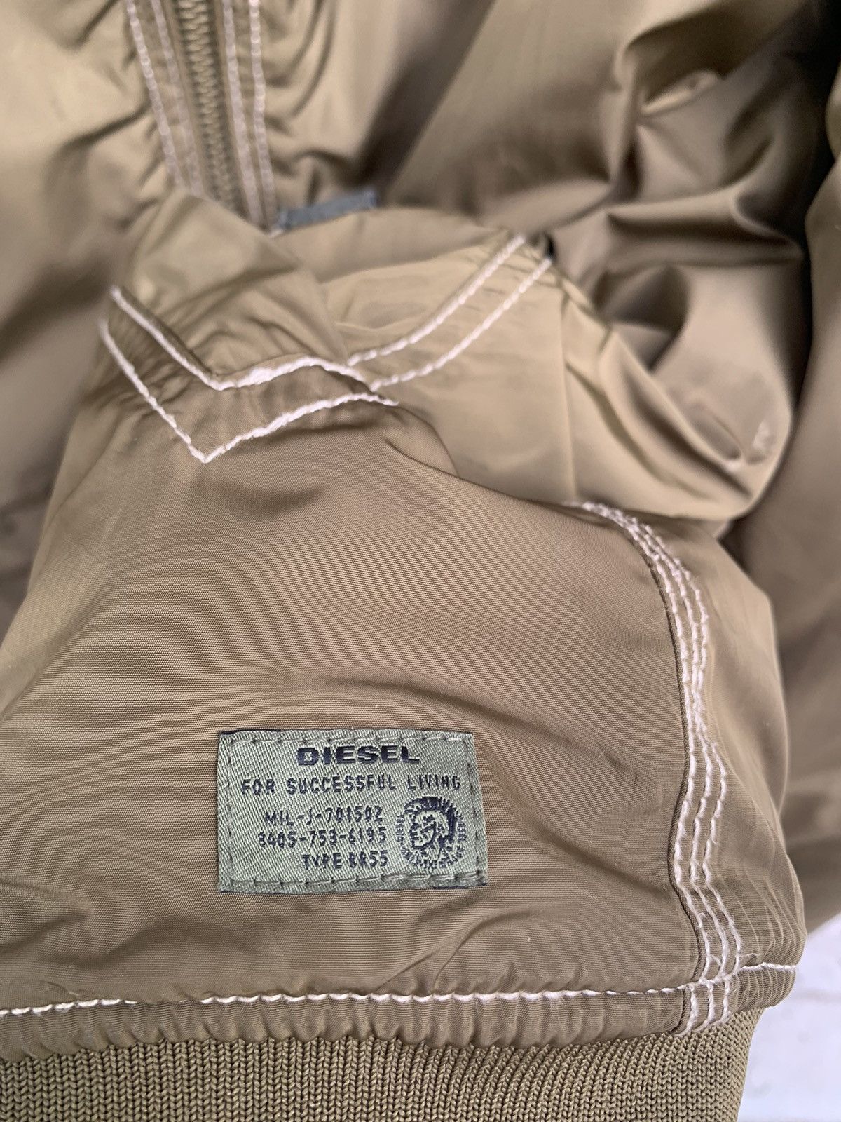 Diesel 🥷DIESEL X TEFLON REVERSIBLE FLEECE X NYLON JACKET Size US M / EU 48-50 / 2 - 16 Thumbnail
