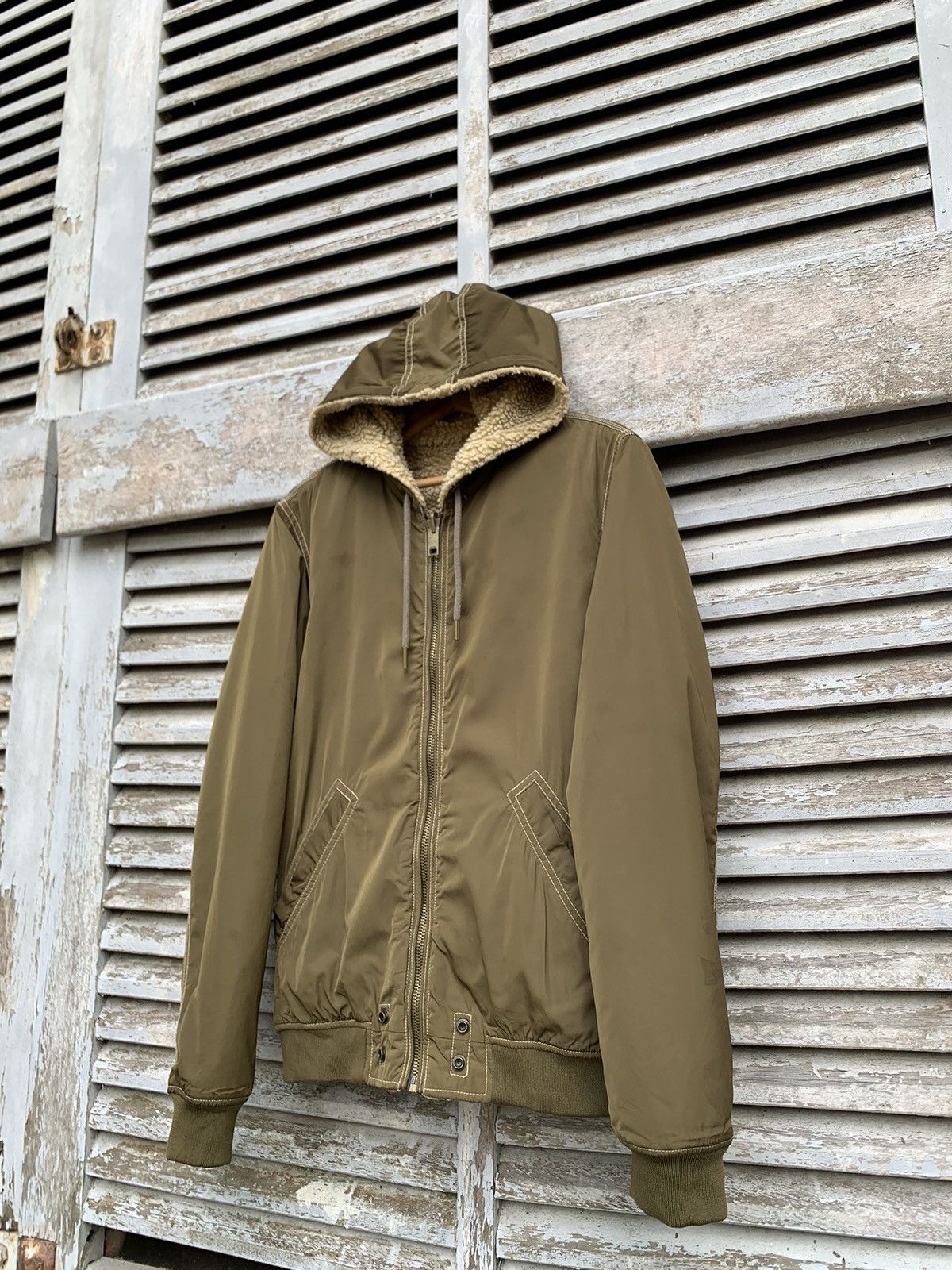 Diesel 🥷DIESEL X TEFLON REVERSIBLE FLEECE X NYLON JACKET Size US M / EU 48-50 / 2 - 5 Thumbnail