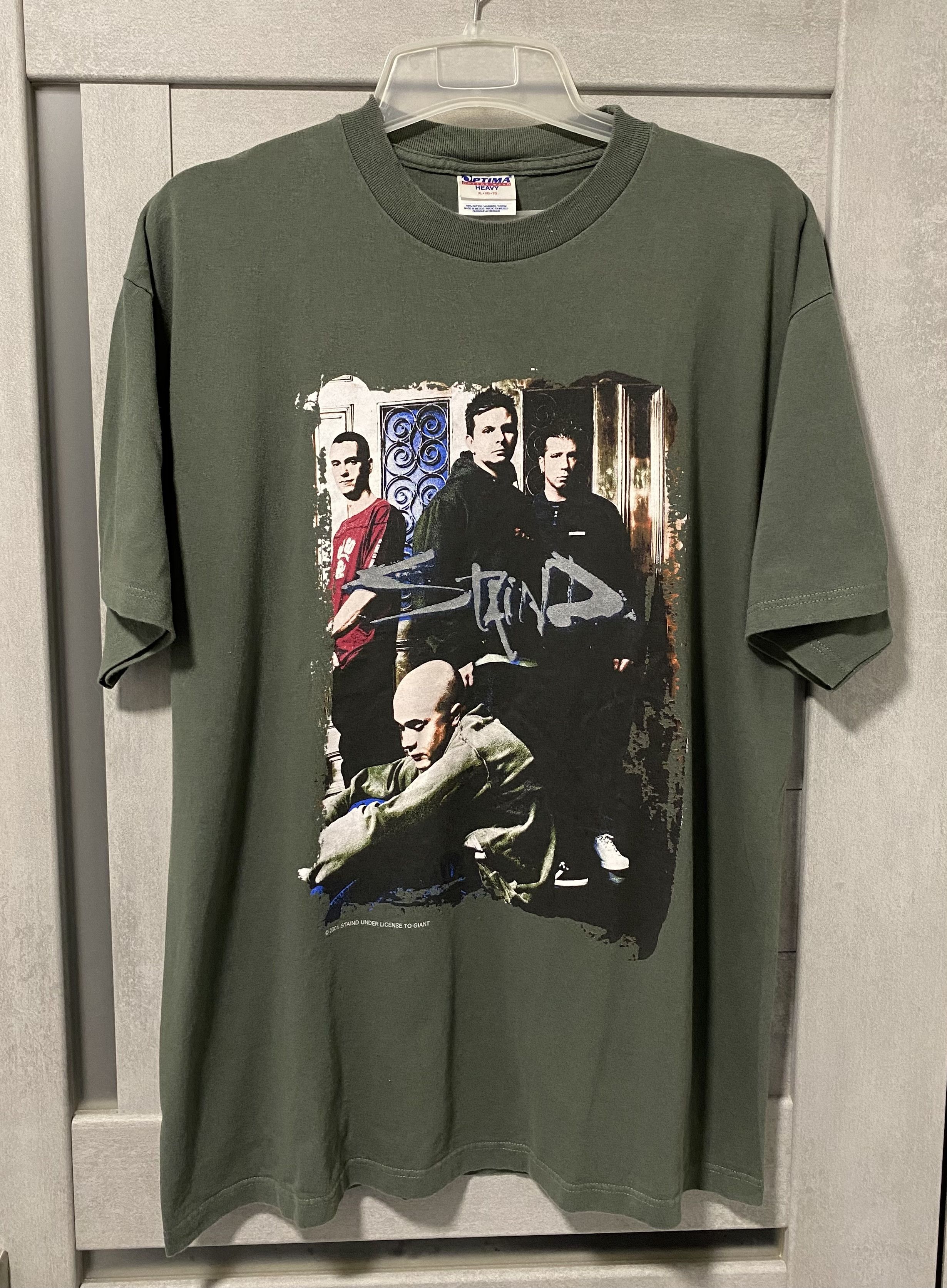 Vintage 2001 Staind Break the cycle t-shirt