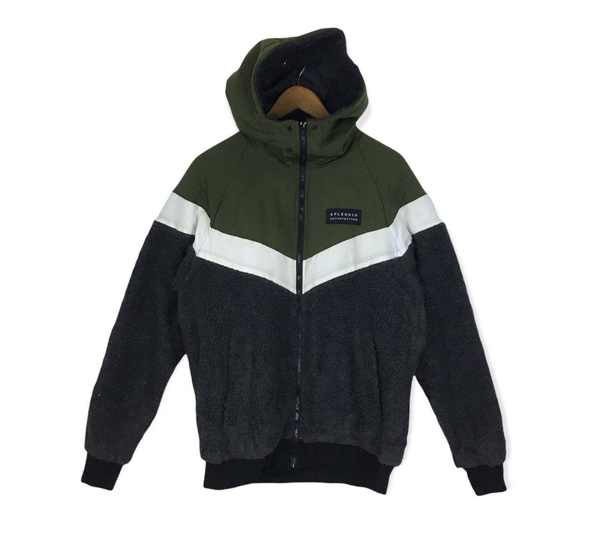 Japanese Brand Splendid Satisfaction Japanese Fleece Zip Hoodie Size US M / EU 48-50 / 2 - 1 Thumbnail