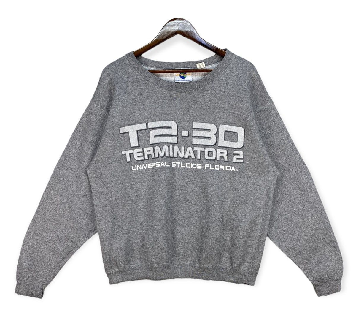 Vintage Vintage Terminator 2 3D Sweatshirt Size US M / EU 48-50 / 2 - 1 Thumbnail